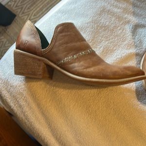Roan leather booties new in box